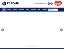 Tablet Screenshot of eztourcr.com
